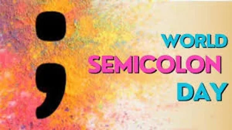 Sejarah Hari Semicolon Sedunia