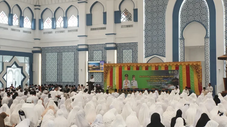 Kodaeral IV Iringi Pelepasan Jamaah Haji Batam 2026