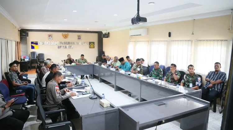 Kodaeral IV Dukung Satgas Pengamanan Bandara Hang Nadim