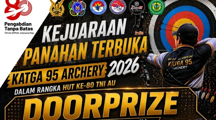 Kejuaraan Panahan Katga 95 Meriahkan HUT TNI AU