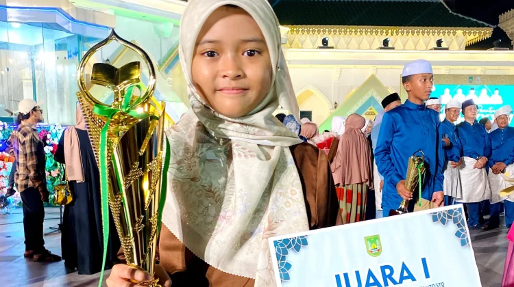 Alifa Nur Wimala, Siswi MIN 1 Batam Raih Juara MTQH Kota Batam Cabang Tartil Putri
