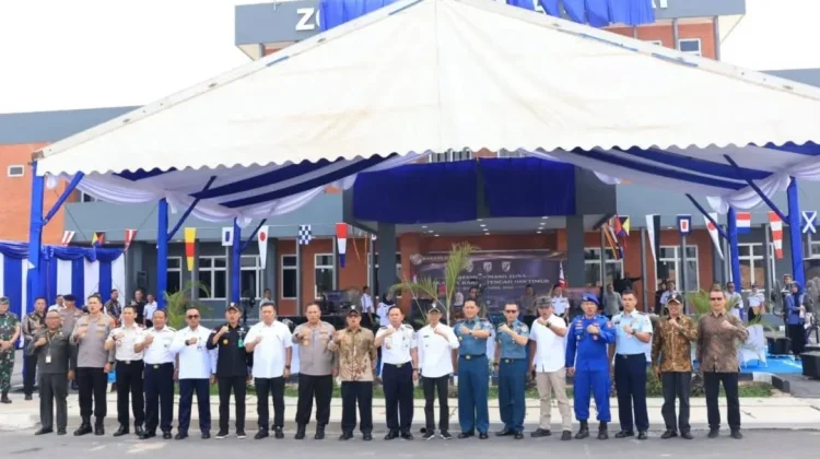 Danlanud Hadiri Peresmian Kantor Bakamla Barat Batam