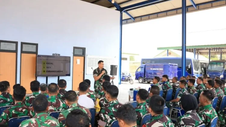 Danlanud Tekankan Profesionalisme dan Disiplin Prajurit Hang Nadim