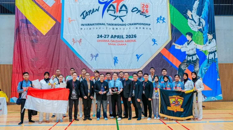 Tim Taekwondo Garbha Presisi Juara Umum Di Jepang