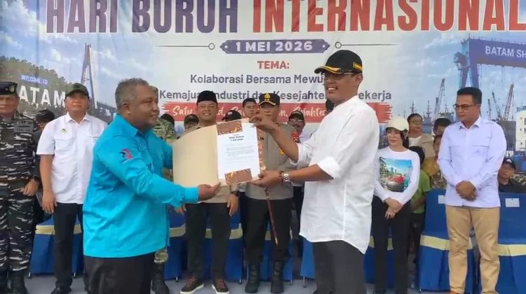 May Day 2026 Batam: FSPMI Serahkan Petisi, Tekankan Kolaborasi Pekerja