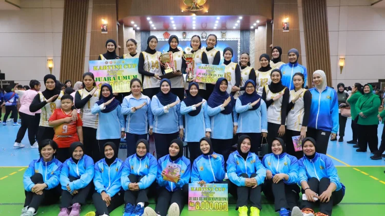 PBVAU Putri Juara Kartini Cup XXI 2026 Gemilang