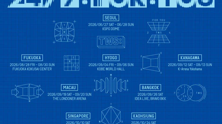 TWS Gelar Tur Asia 2026 Bertajuk “24/7:FOR:YOU”