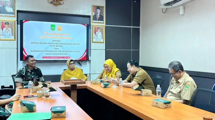 Kesbangpol Batam dan Lanud Hang Nadim Perkuat Sinergi Pertahanan