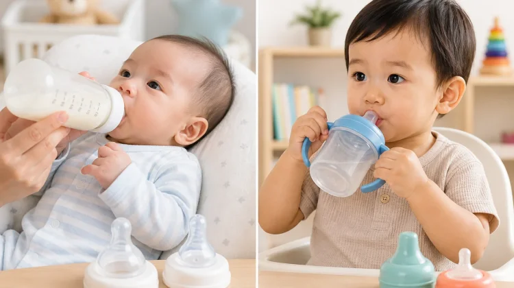 Perbedaan Penggunaan Dot pada Bayi dan Balita