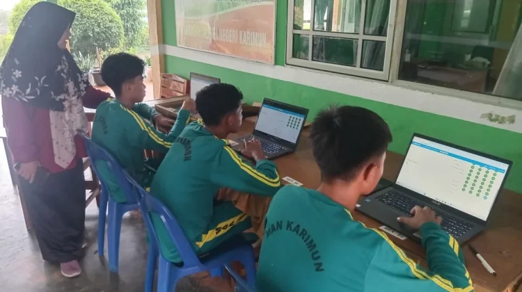 6 Murid MAN Karimun Ikuti Simulasi Olimpiade Bahasa Arab 2026