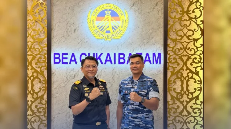 Lanud Hang Nadim Perkuat Sinergi Bersama Bea Cukai