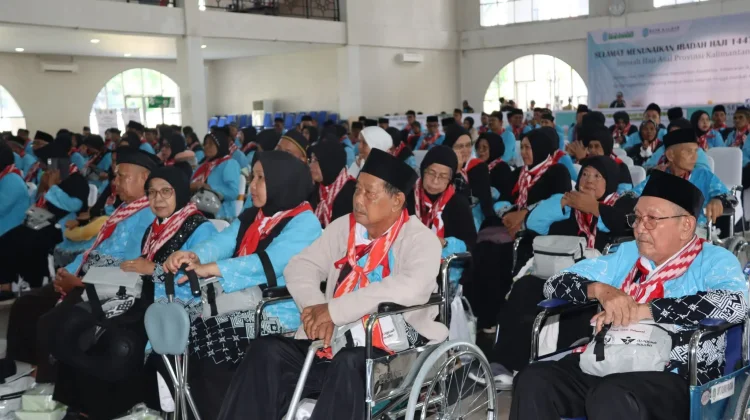 Kloter XVI Embarkasi Batam Asal Kota Pontianak Telah Berangkat Ke Tanah Suci
