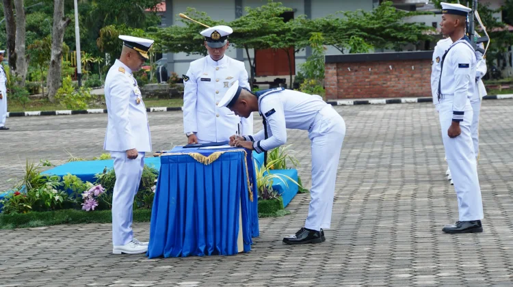 Satdik 1 Kodiklatal Gelar Pelantikan Dikmata TNI AL XLVI