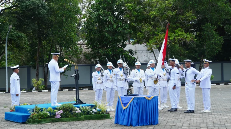 Satdik 1 Kodiklatal Gelar Pelantikan Dikmata TNI AL XLVI