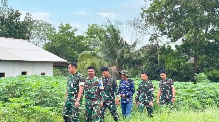 Danlanud Hang Nadim Perkuat Sinergi Bersama Kelompok Tani