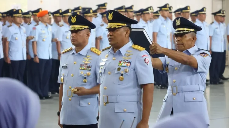 Danlanud HNM Hadiri Sertijab Pangkodau I Resmi