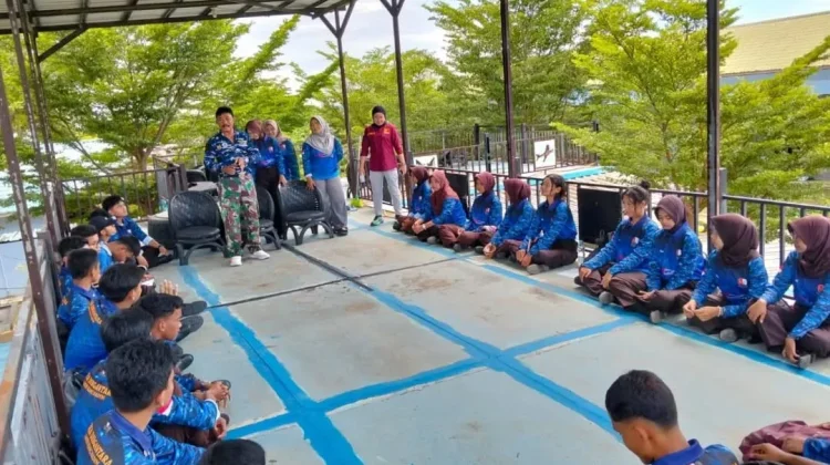 Babinter Lanud Hang Nadim Sosialisasikan Korps Kadet Republik