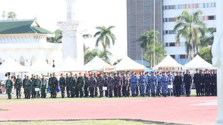 Lanud Hang Nadim Hadiri Upacara Hardiknas 2026