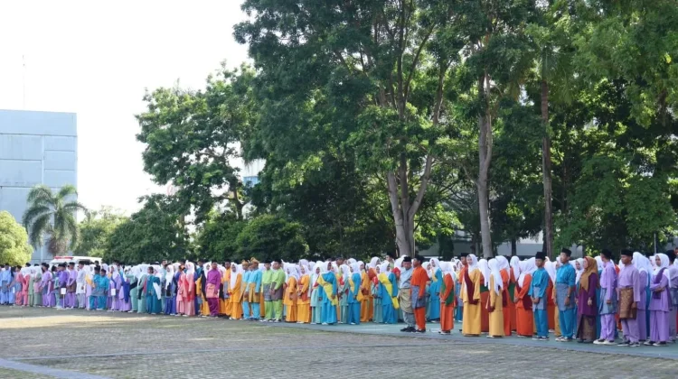 Lanud Hang Nadim Hadiri Upacara Hardiknas 2026