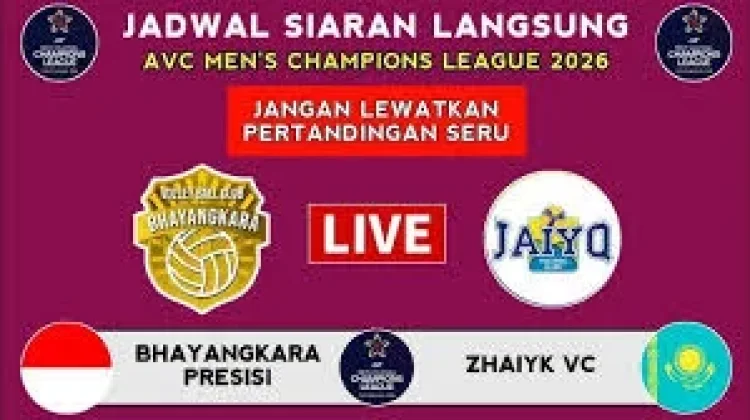 Jadwal Pertandingan AVC Champions League Putra Tahun 2026