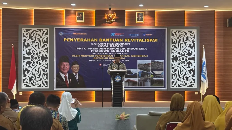 Revitalisasi Sekolah 2026 Dorong Peningkatan Mutu Pendidikan di Batam