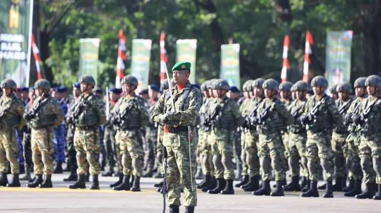 Wamenhan Pimpin Penetapan Komcad ASN Sulawesi Selatan Tahun