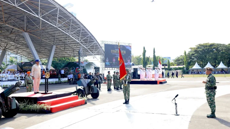 Wamenhan Pimpin Penetapan Komcad ASN Sulawesi Selatan Tahun