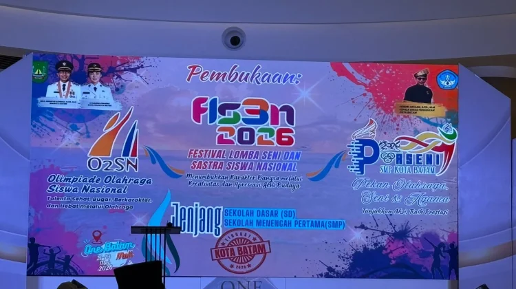 Disdik Batam Dorong Pengembangan Bakat Pelajar lewat FLS3N dan O2SN