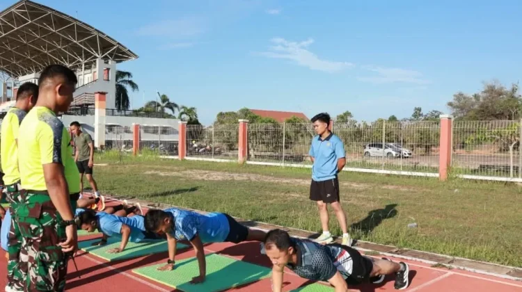 Tes Samapta Tingkatkan Kesiapan Personel Lanud Hang Nadim