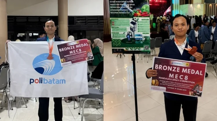 Mahasiswa Polibatam Raih Medali Nasional Ajang MEC 8
