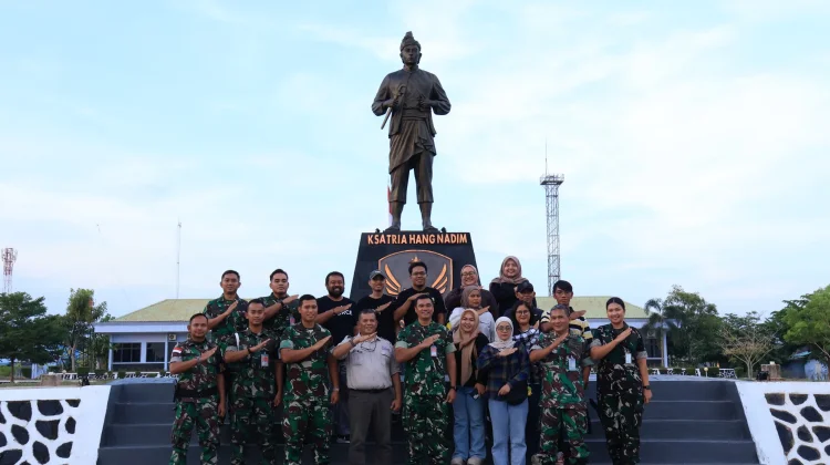 Lanud Hang Nadim Perkuat Sinergi Bersama Insan Pers Batam