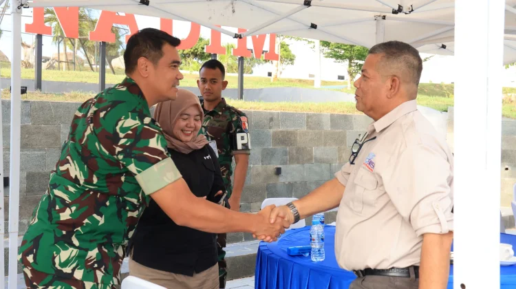 Lanud Hang Nadim Perkuat Sinergi Bersama Insan Pers Batam