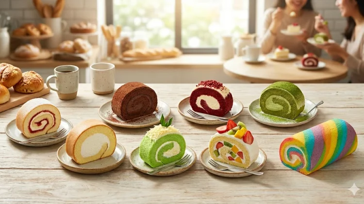 Jenis-Jenis Roll Cake yang Populer dan Digemari