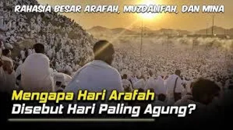 Hari Arafah adalah Puncak Ibadah Haji
