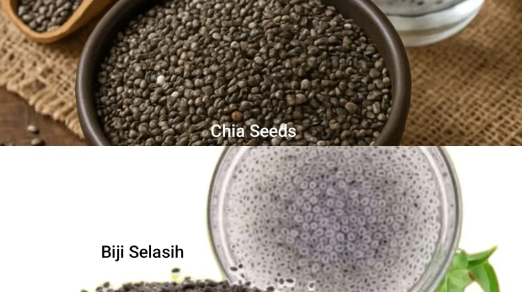 Chia Seeds dan Biji Selasih, Sekilas Mirip tapi ternyata Berbeda