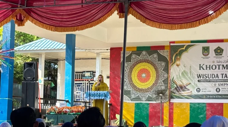 Dukungan Orang Tua Warnai Wisuda Tahfidz SMP Negeri 12 Batam