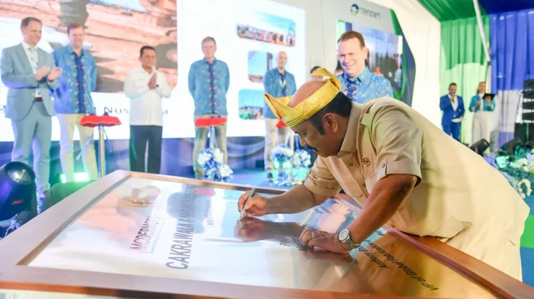 Gedung Pendukung Proyek Konversi Energi Angin Pertama Diresmikan di Batam