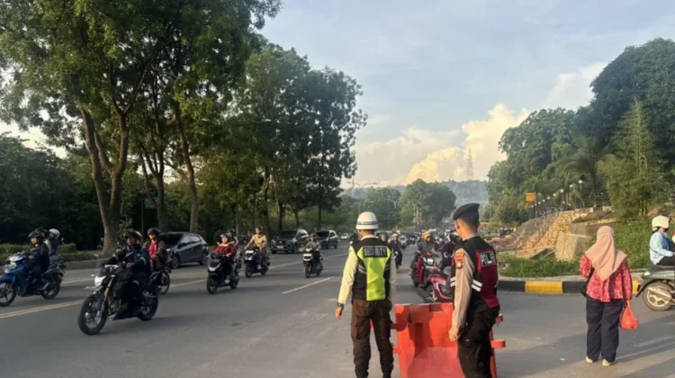 Polresta Barelang Tingkatkan Imbauan Keselamatan Berlalu Lintas di Jam Sibuk
