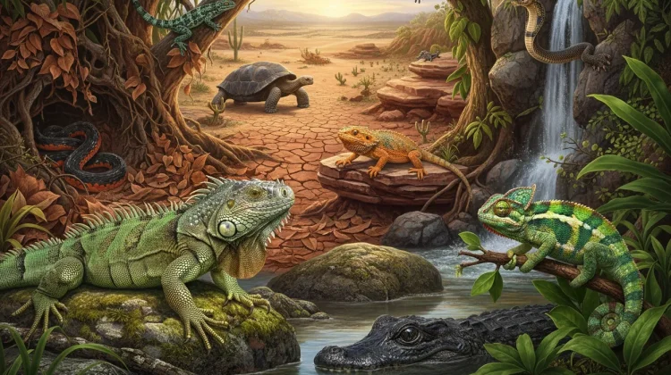 Habitat yang Baik Sangat Dibutuhkan untuk Reptil