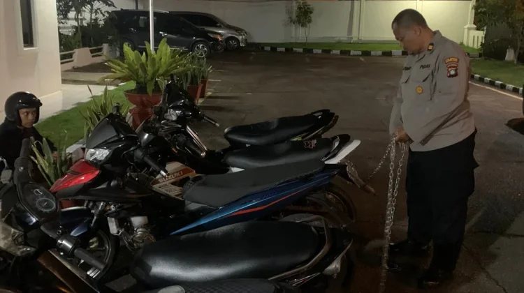 Delapan Motor Diamankan dalam Patroli Antibalap Liar di Batam