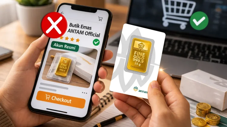 Harga Emas Antam Naik ke Rp2,799 Juta per Gram