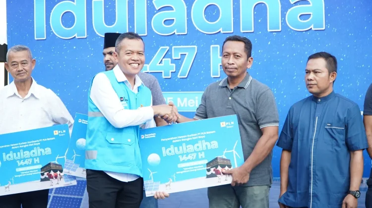 Idul Adha 2026, PLN Batam Salurkan 18 Sapi dan 50 Kambing Kurban