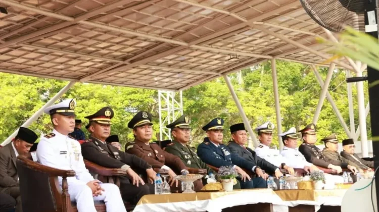 Lanud Hang Nadim Hadiri Peringatan Hari Lahir Pancasila Kota Batam