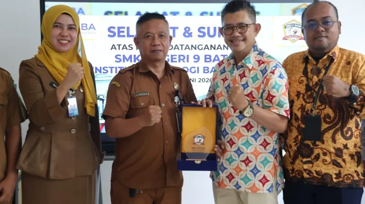 ITEBA dan SMKN 9 Batam Perkuat Sinergi Pendidikan