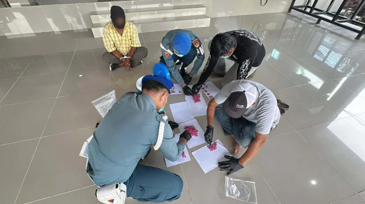 Tim Gabungan Kodaeral IV Gagalkan Penyelundupan Narkotika Malaysia di Karimun