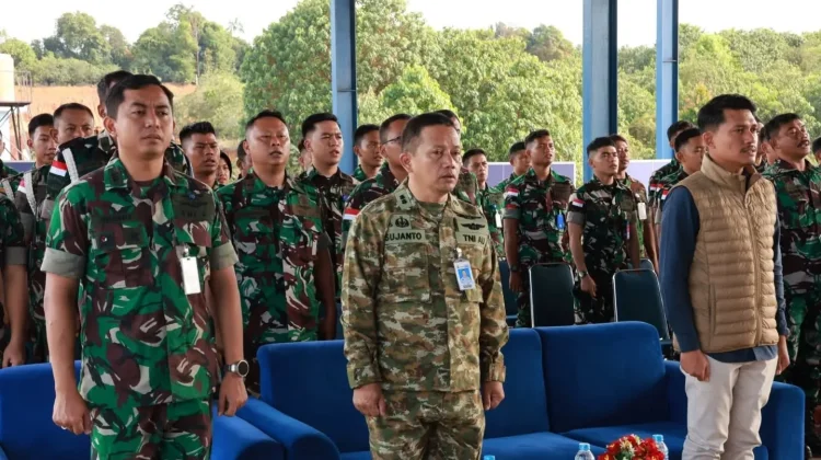 Lanud Hang Nadim Tingkatkan Kemampuan Teritorial Prajurit TNI