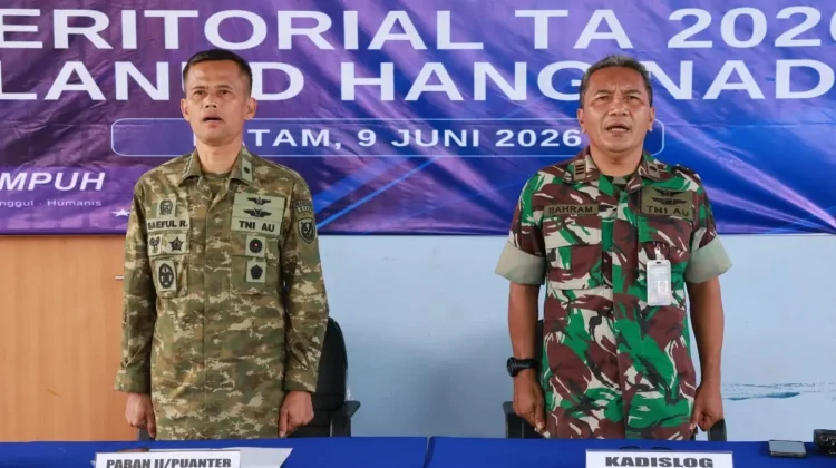 Lanud Hang Nadim Tingkatkan Kemampuan Teritorial Prajurit TNI