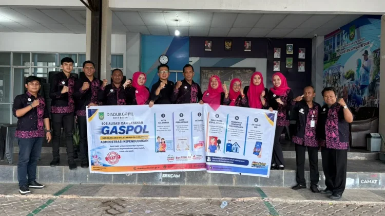 Disdukcapil Batam Dekatkan Pelayanan, Warga Padati Program GASPOL