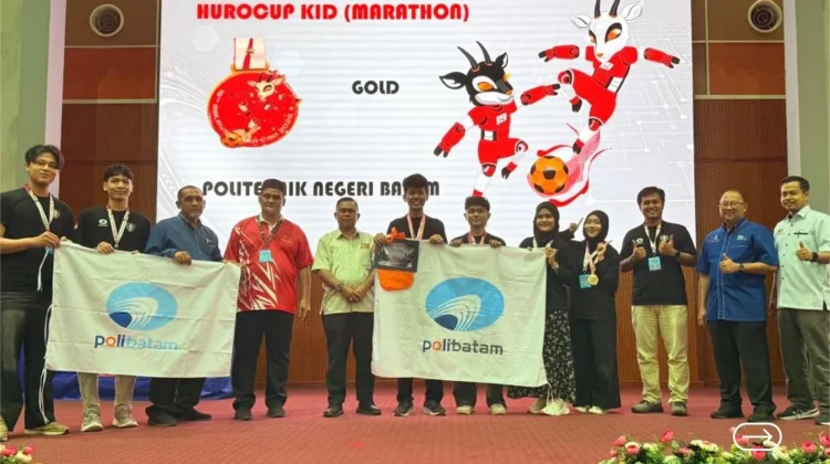 Mahasiswa Polibatam Borong Sebelas Medali Robotika Internasional Bergengsi
