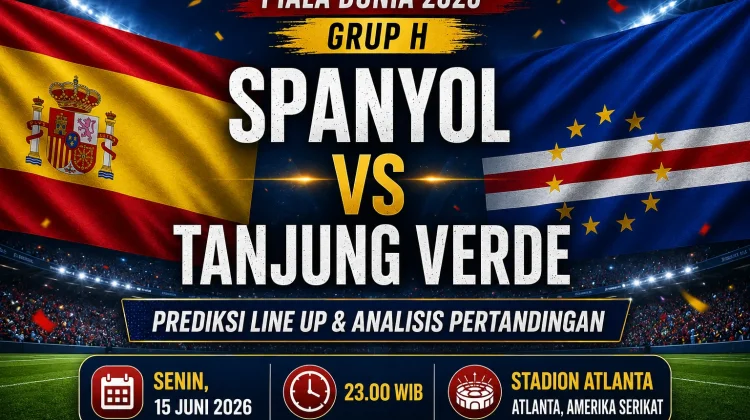 Prediksi Line Up Spanyol vs Tanjung Verde (Cabo Verde) di Grup H Piala Dunia 2026